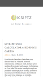 Mobile Screenshot of escriptz.com